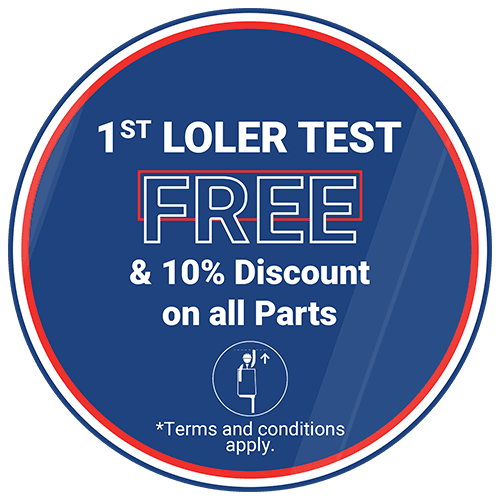 Join the KLUBB: first LOLER test free and 10% off spare parts