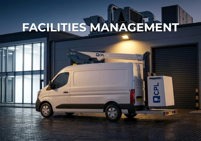 KL17P van mounted cherry picker for facilities management