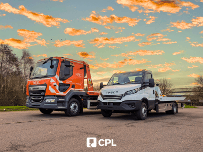 CPL Recovery Vehicles Pioneer & Frontier, vehicle recovery service UK