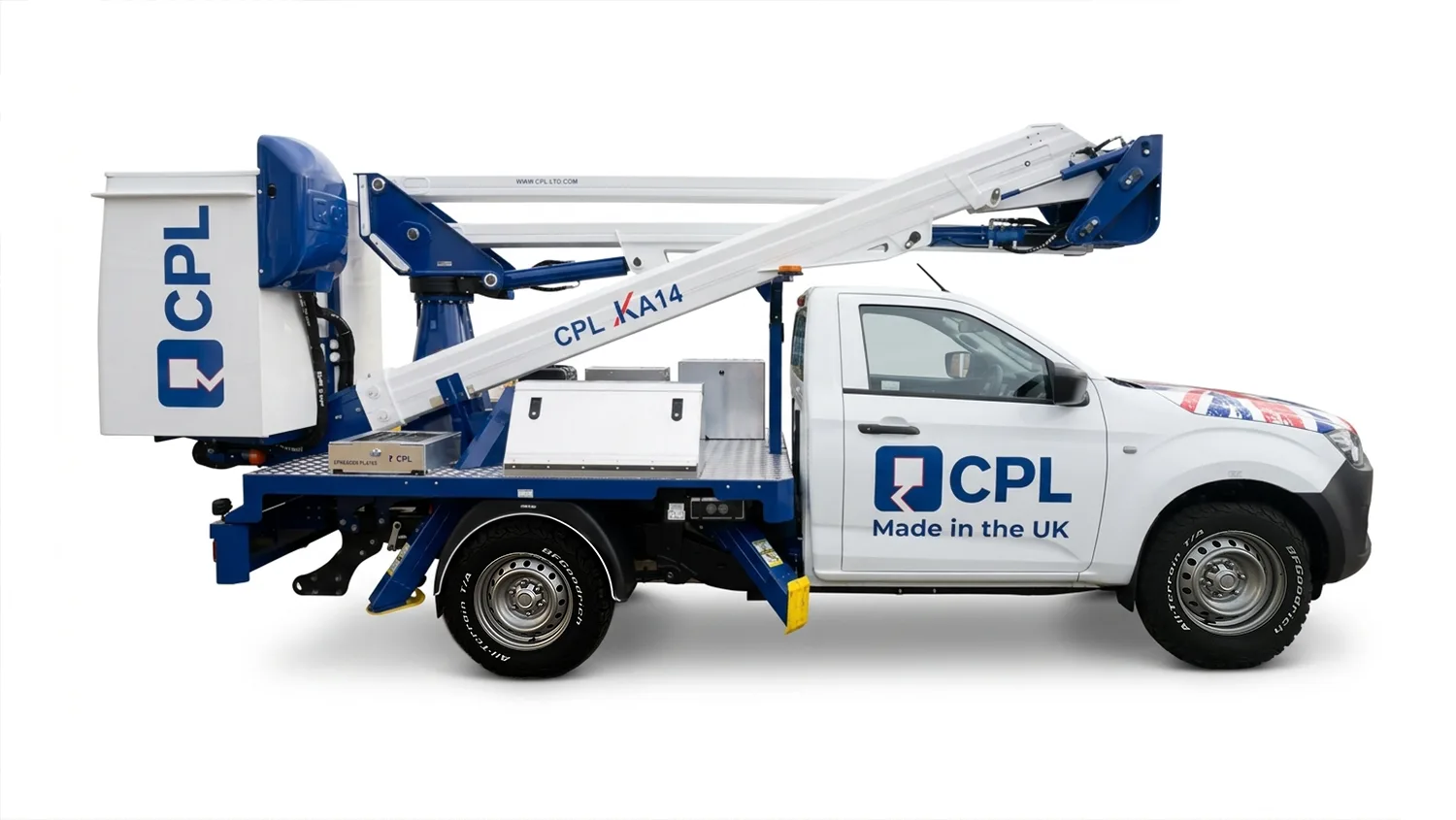 Isuzu D-Max Pick Up Cherry Picker