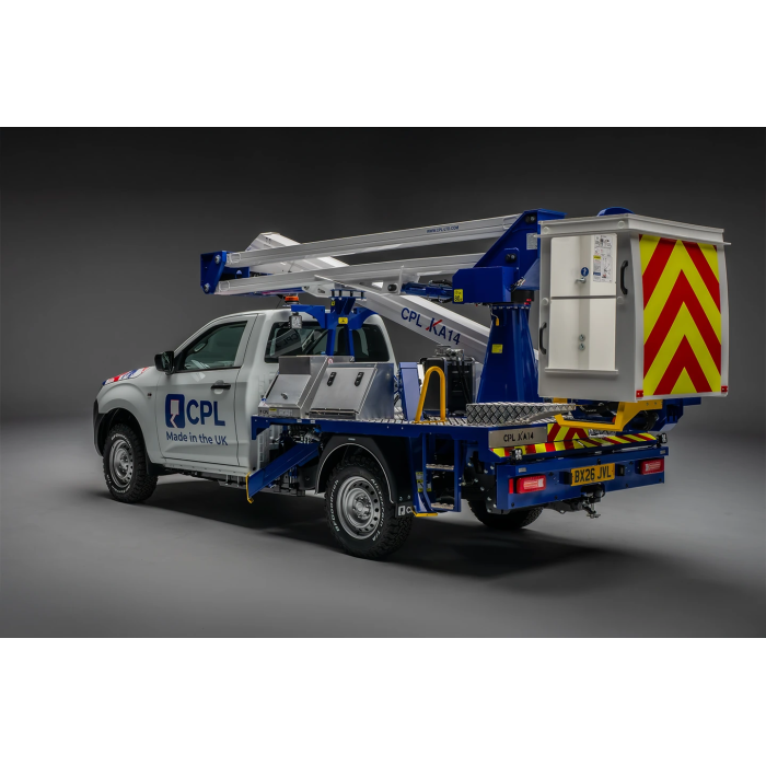 Isuzu Dmax Pick Up Cherry Picker Pickup Mounted Platforms CPL
