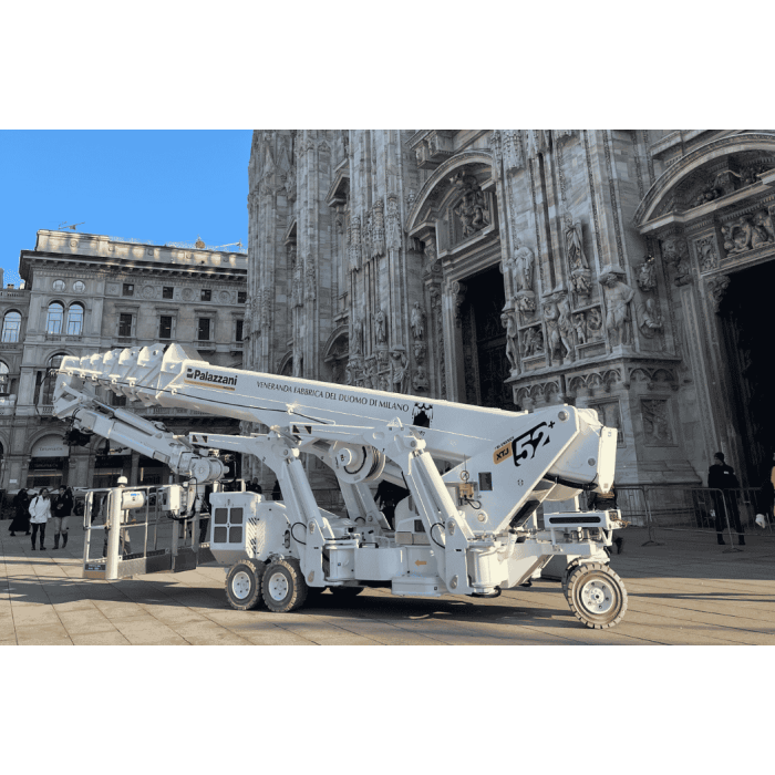 Palazzani XTJ 52+ | 52m Heavy Tracked Spider Cherry Picker Palazzani-XTJ-52+-Spider-Lift-in-situ