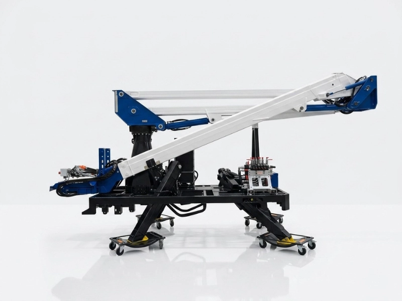 CPL 14m boom and subframe engineered and built in-house at the Kettering facility